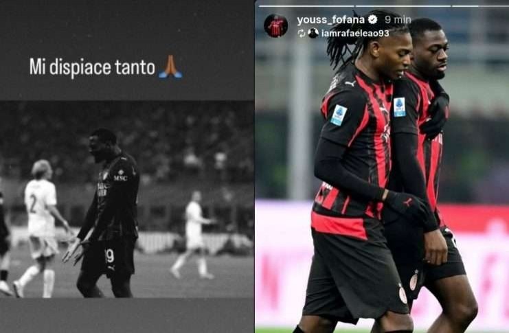 世界赛赛程-关键球滑倒错失进球！米兰中场福法纳社媒发文道歉，随后删除